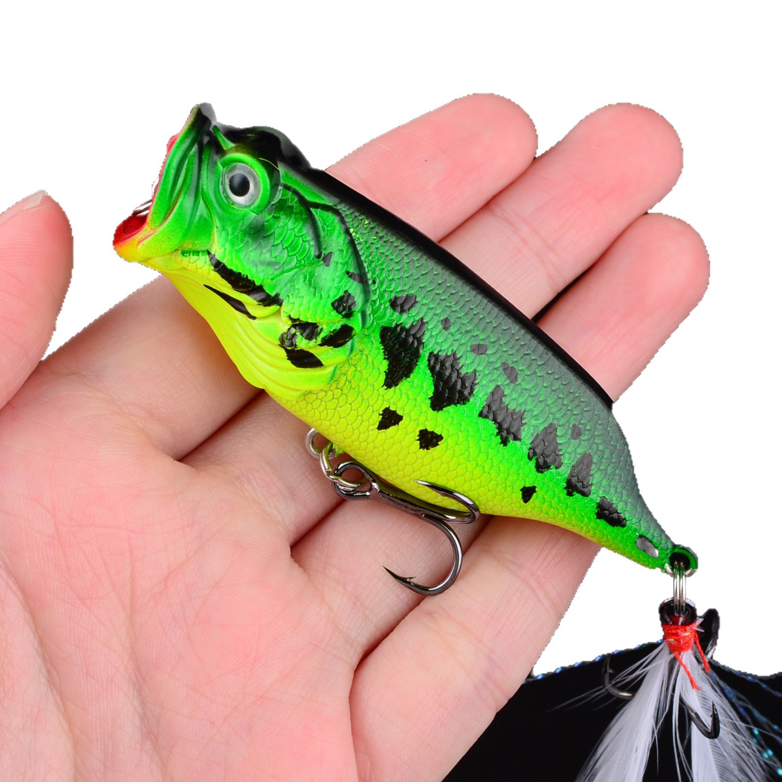 Sunflower Sinking Popper Fishing Lure Long Cast Topwater Hard Bait For Bass & Culter thumb 3