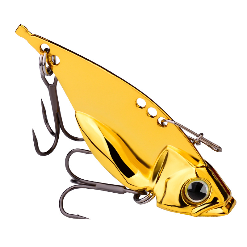Sunflower Sinking Metal VIB Lure, Vibration Blade Artificial Bait For Bass & Sea Fishing