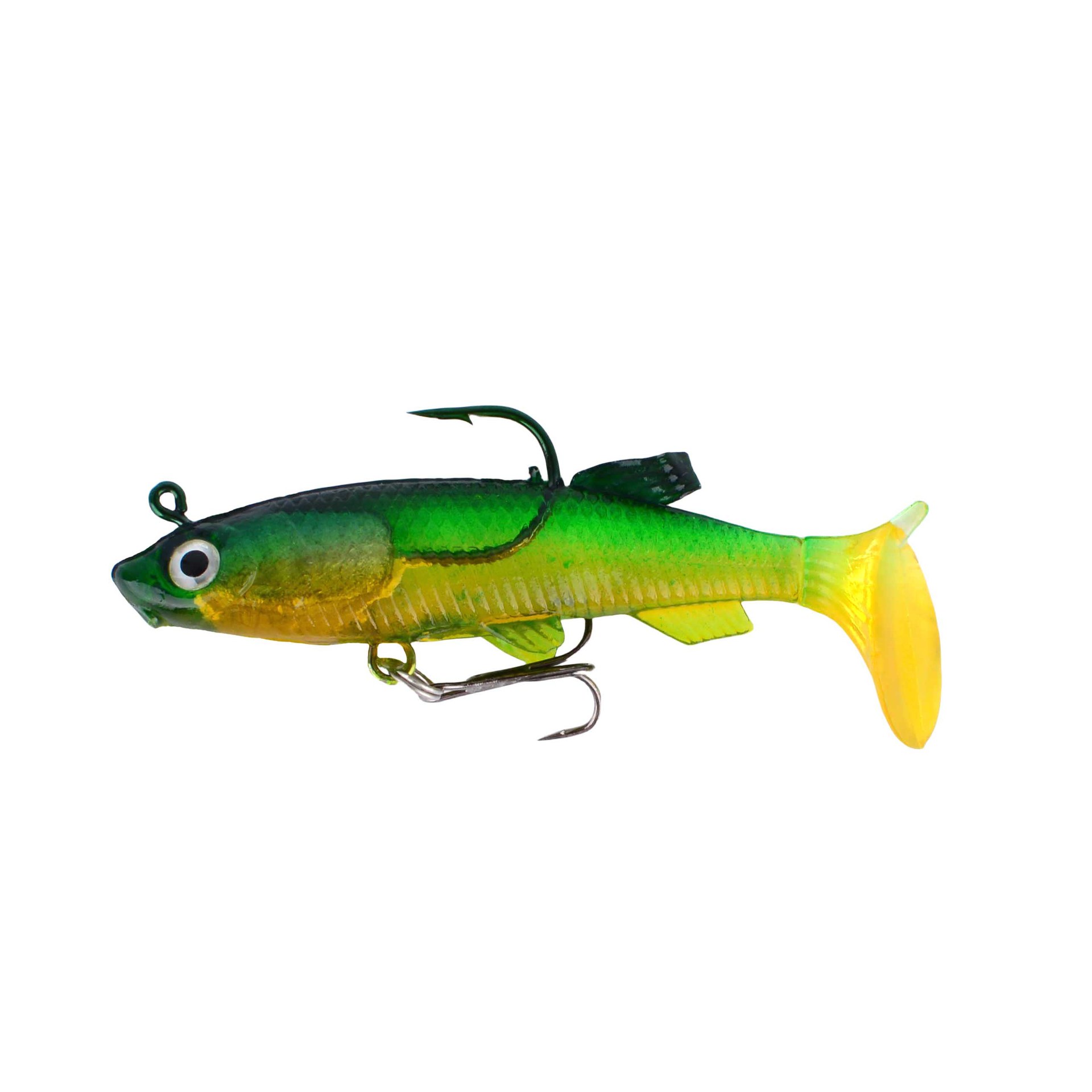 Sunflower Lead Soft Lure 7.5cm 13.5g Pre-rigged Paddle Tail Swimbait thumb 14