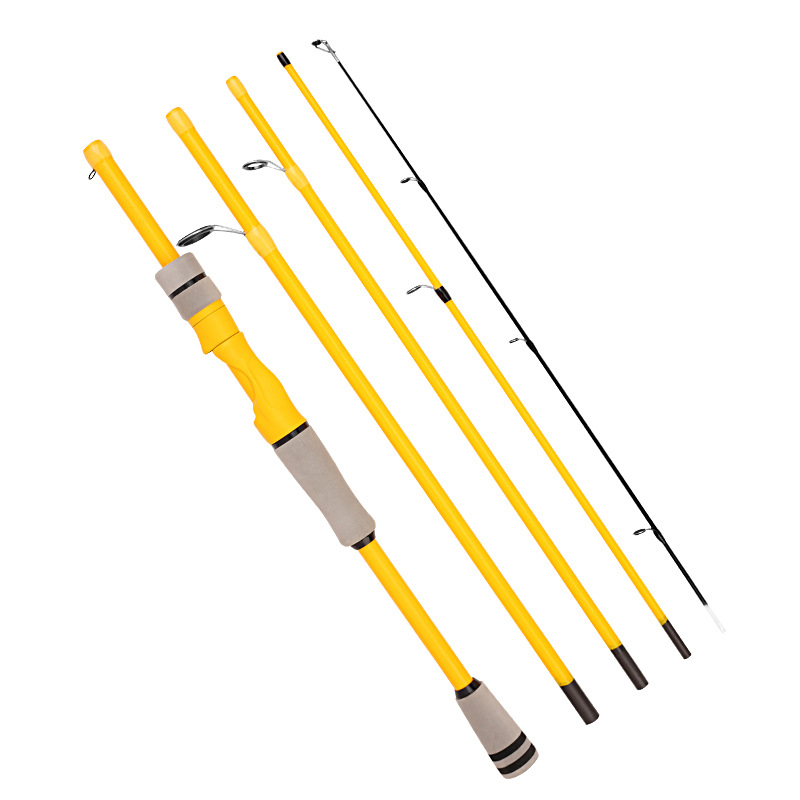 Sunflower 4 Sections Portable Carbon Lure Rod, Travel Fishing Rod 1.8M / 2.1M thumb 13