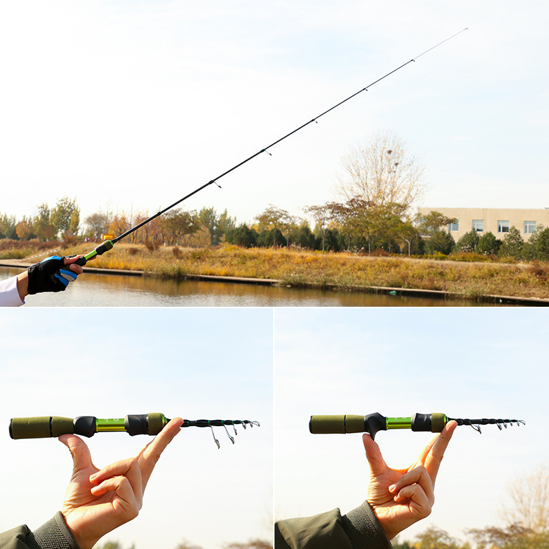 Sunflower Telescopic Carbon UL Trout Lure Rod, Portable Spinning & Casting Fishing Rod thumb 8