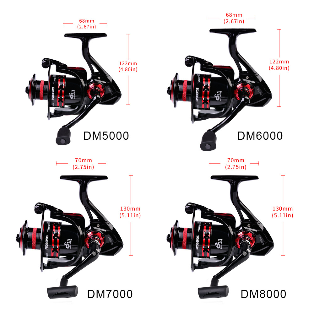 Sunflower Metal Spinning Fishing Reel, Long Cast Reel For Lure & Saltwater Fishing thumb 7