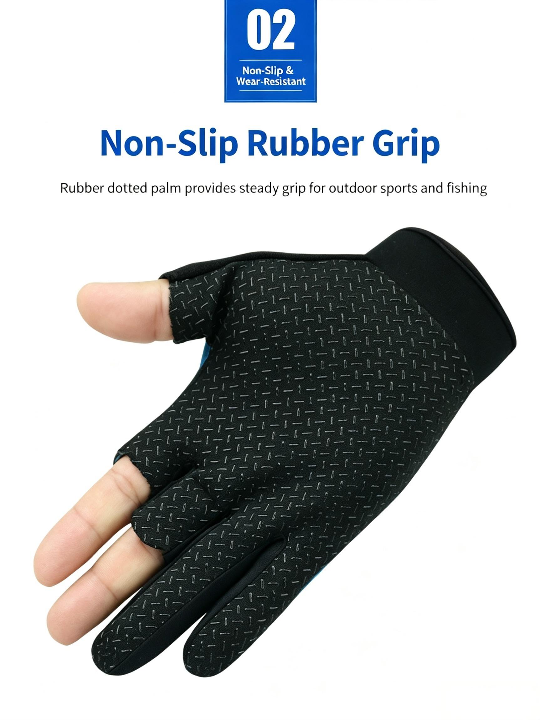 3 Finger Cut Fishing Gloves thumb 7