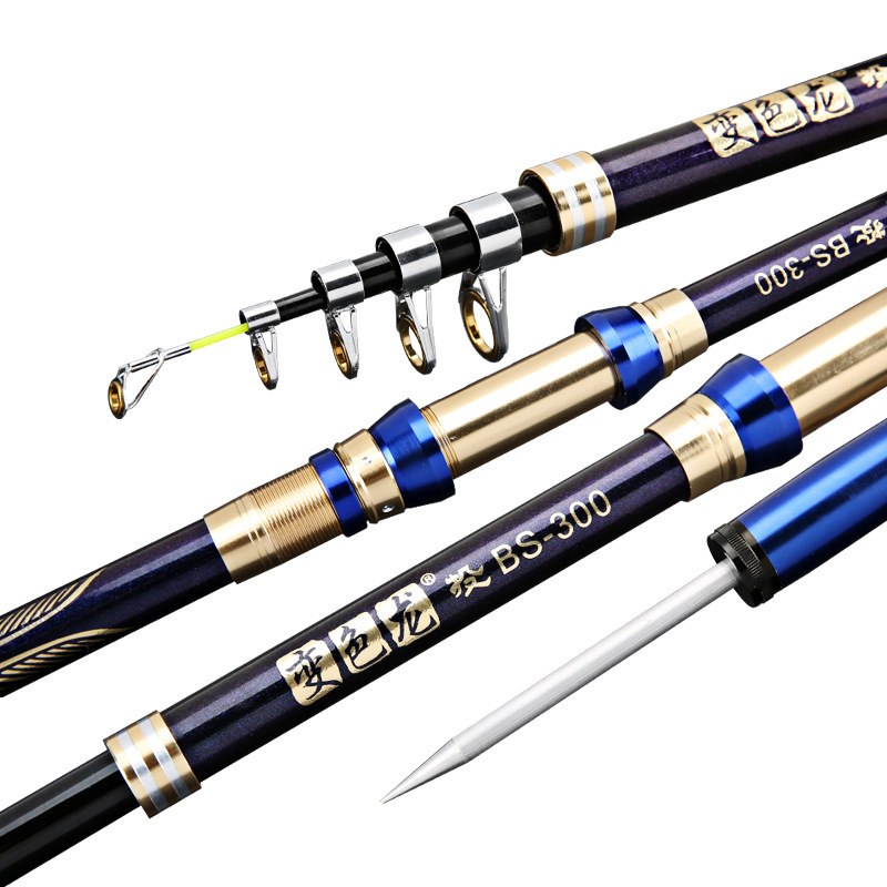 Sunflower 6 Layers Telescopic Sea Rod, Long Cast Spinning Fishing Rod 2.1M-4.2M thumb 4