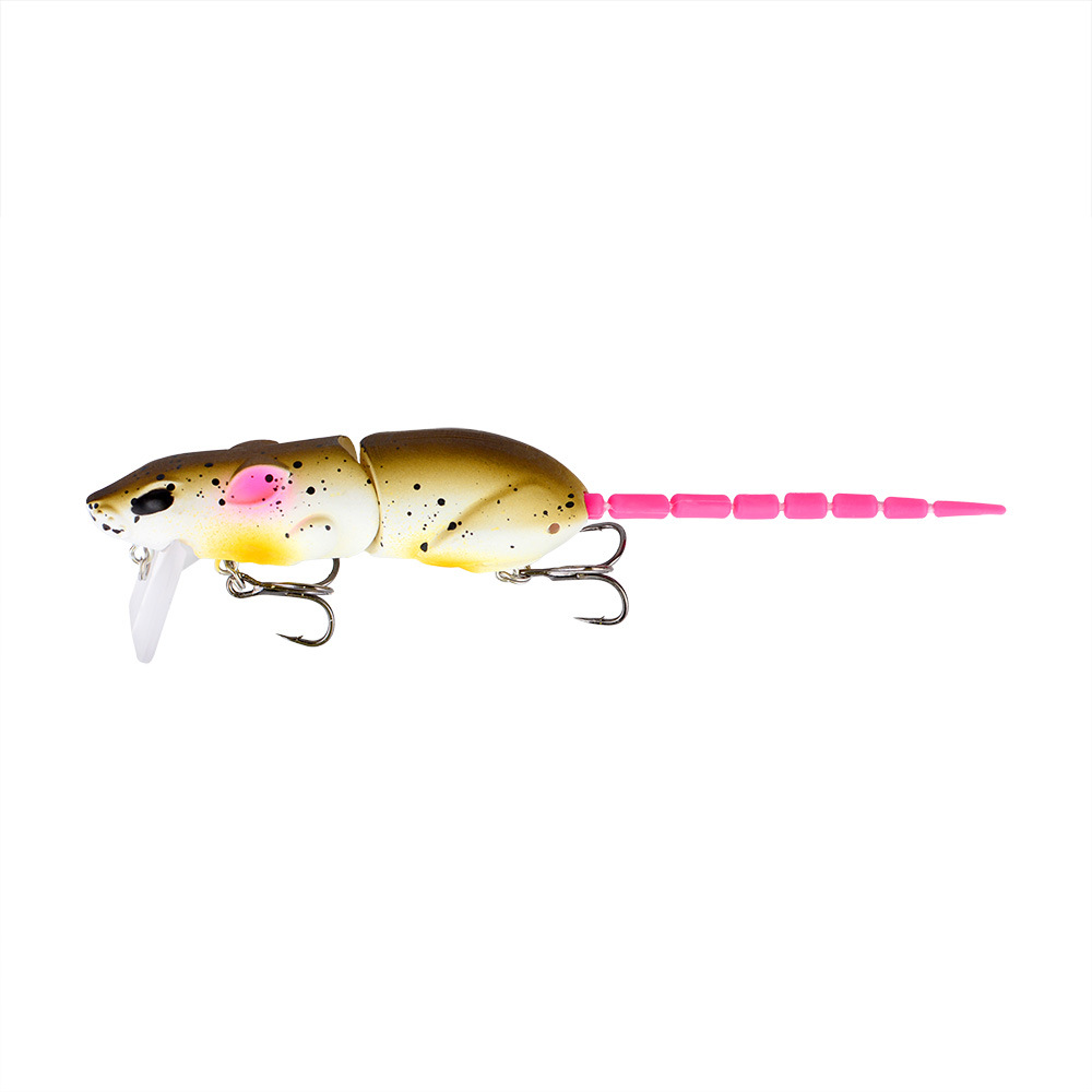 Jointed Mouse Swimbait 8cm 15.5g Hard Fishing Lure For Freshwater Predator Fish thumb 11