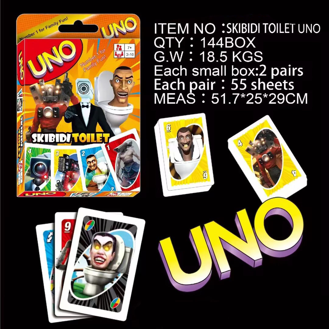 Sunflower Multi IP Themed UNO Family Card Board Game Cards thumb 13