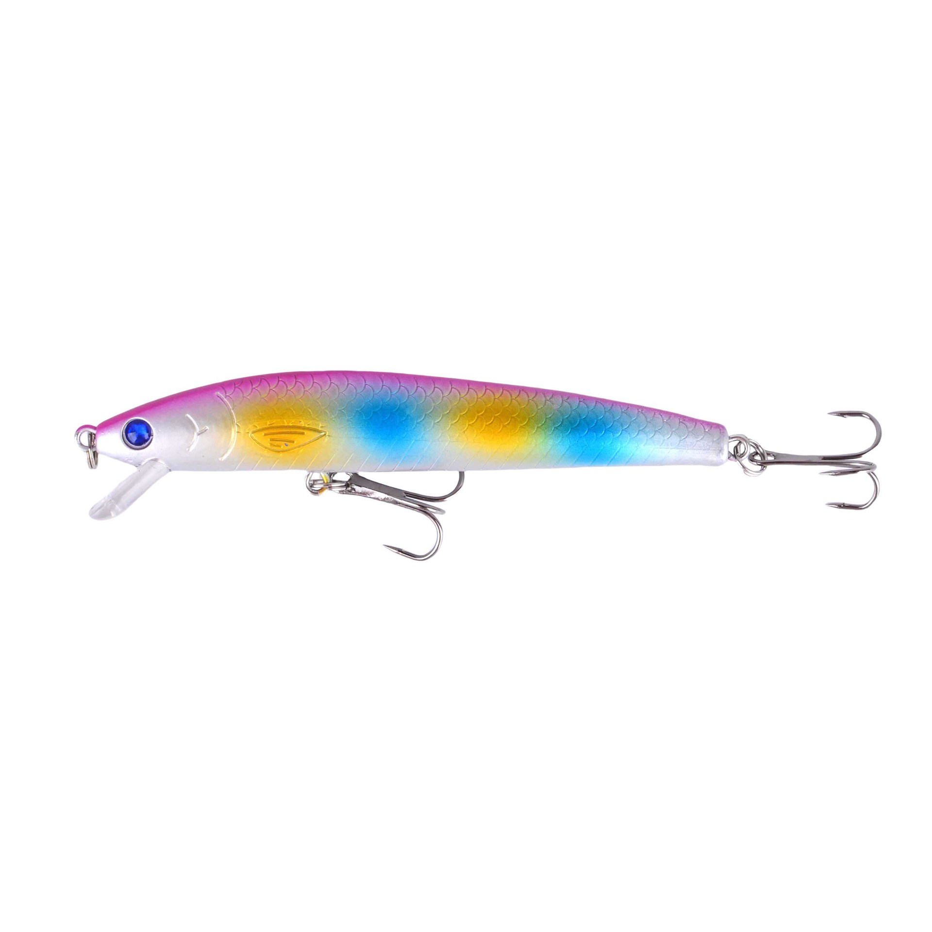 Sunflower Floating Minnow Lures 10cm 8.5g With Rattles Hard Bait thumb 9