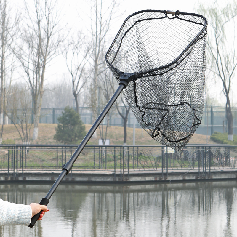 Aluminum Alloy Foldable Big Game Fishing Landing Net thumb 10
