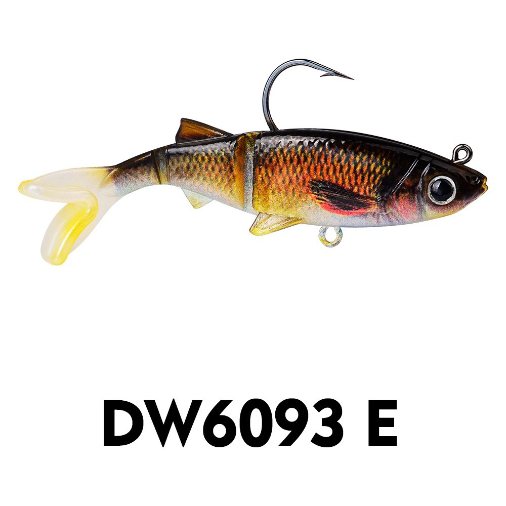 Sunflower Lead Head Soft Swimbait Lure DW6093 Single Hook thumb 8