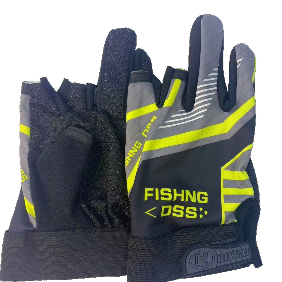 3 Finger Cut Fishing Gloves
