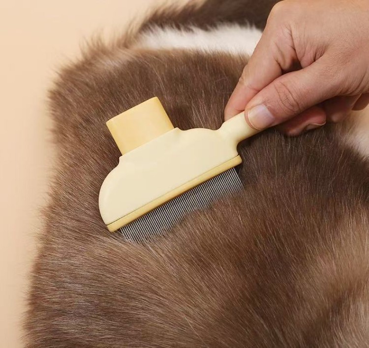 Sunflower Pet Fine Tooth Comb Dog Cat Hair Grooming Comb Remove Floating Hair Flea Comb thumb 9