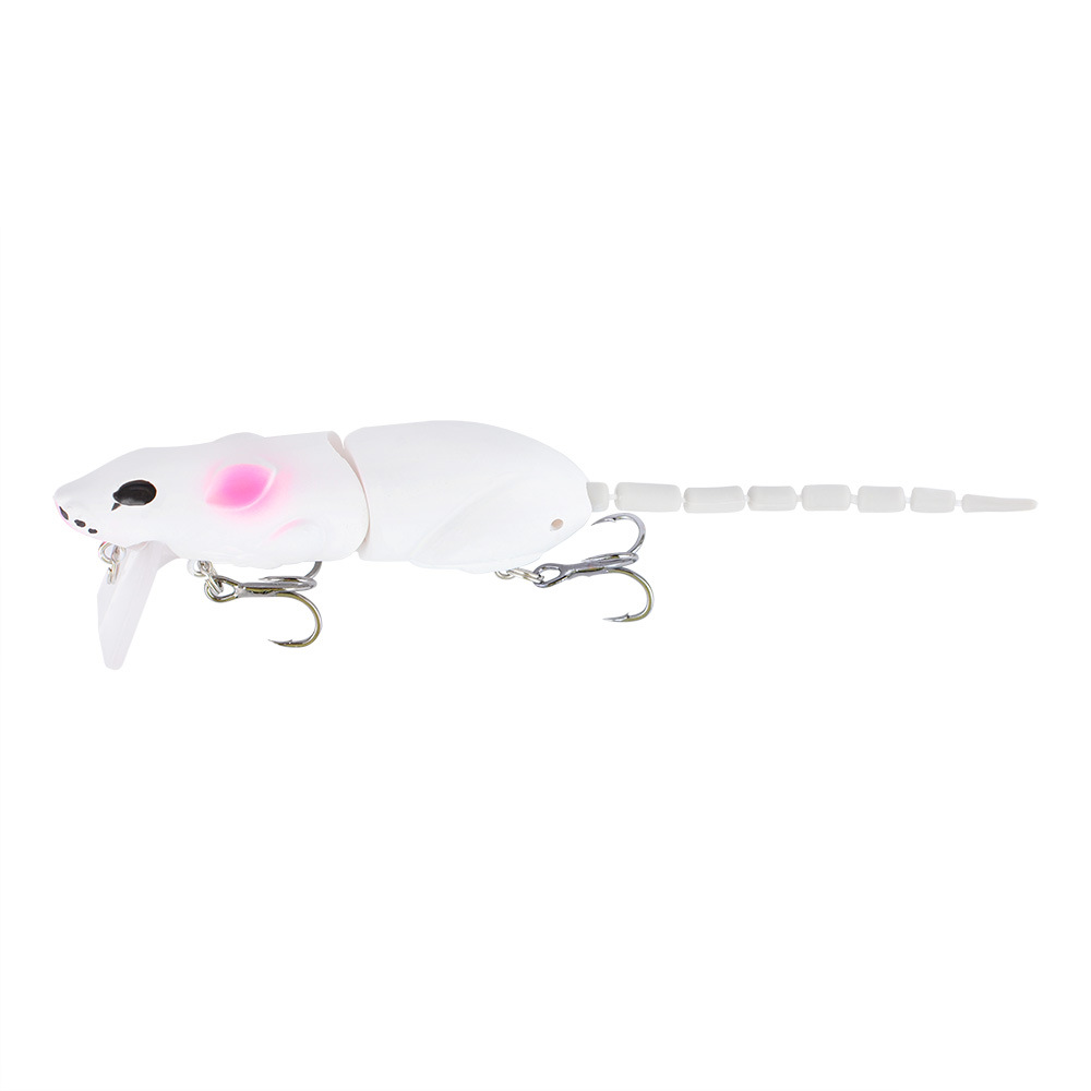Jointed Mouse Swimbait 8cm 15.5g Hard Fishing Lure For Freshwater Predator Fish thumb 6