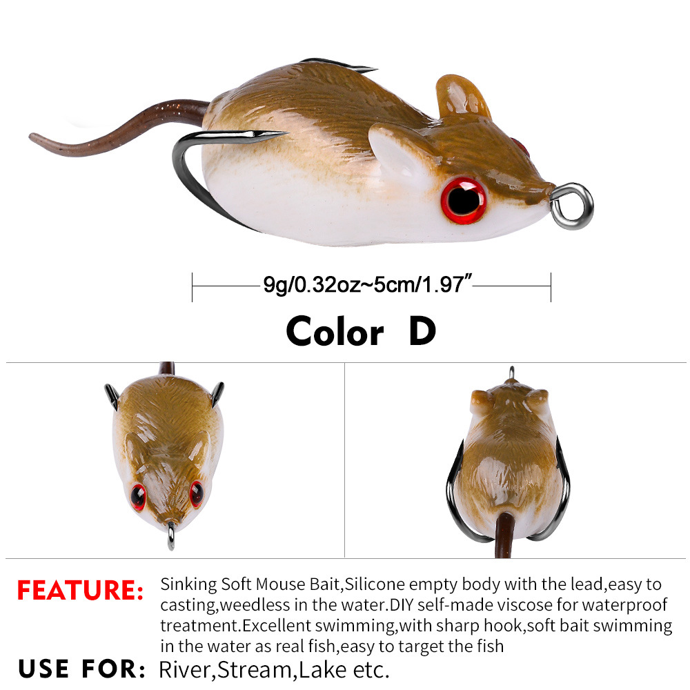 Sunflower Mouse Soft Fishing Lure FR034 thumb 8