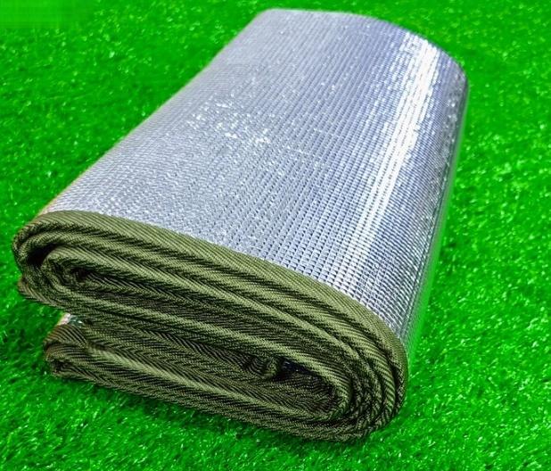 Sunflower 6MM Thick Double-sided Aluminum Foil Camping Mat Moisture Proof Pad thumb 3