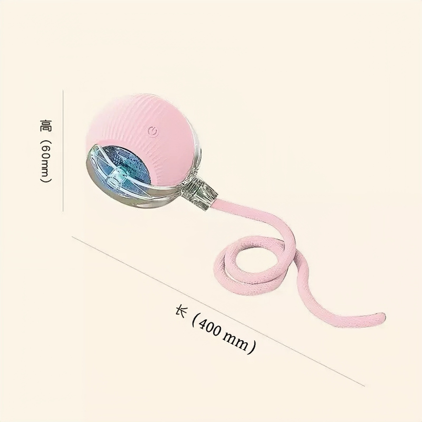 Sunflower Rolling Cat Toy Ball With String, Self-play Amusement Toy For Cats thumb 6