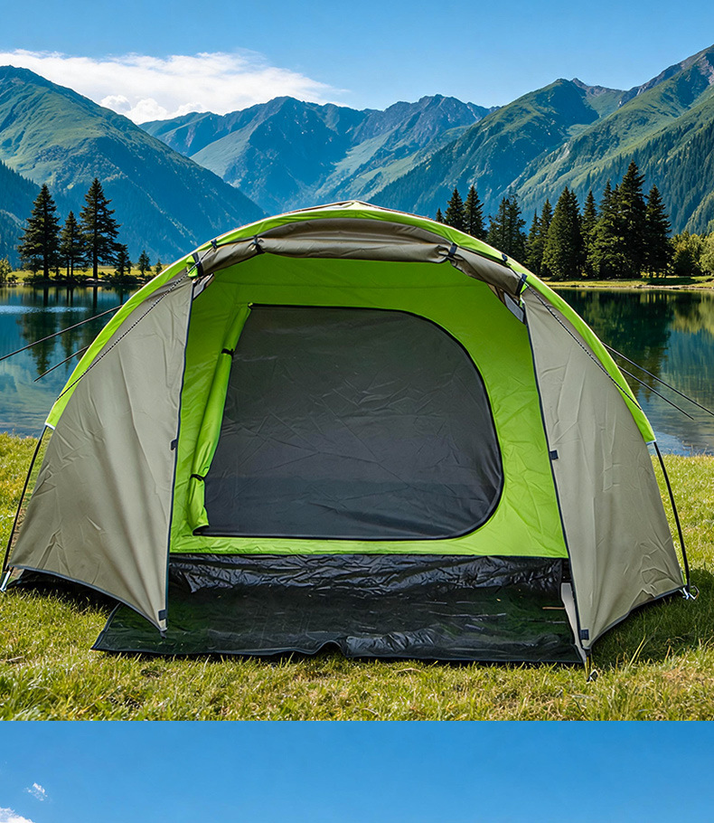 Sunflower Outdoor Camping Tent (210+120×230)×140CM thumb 21
