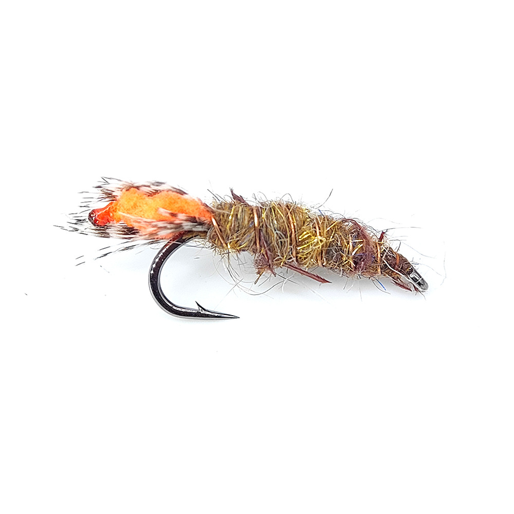 Sunflower CDC Midge Nymph Fly Fishing Flies, Bead‑Head Sinking Artificial Nymph Lure for Minnow, Trout, White Bass Freshwater Fly Fishing thumb 2