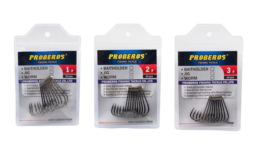 Sunflower 92247X Stainless Steel Barbed Single Fishing Hooks Sea Angling Hooks Sizes 1#-6# & 1/0#-6/0# thumb 16