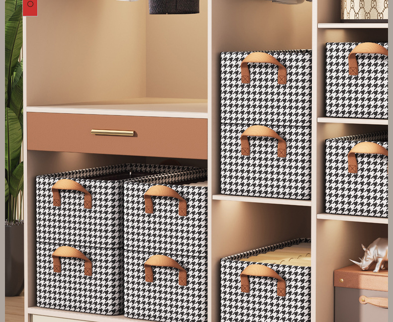 Lidded Steel Frame Clothes Storage Box thumb 8